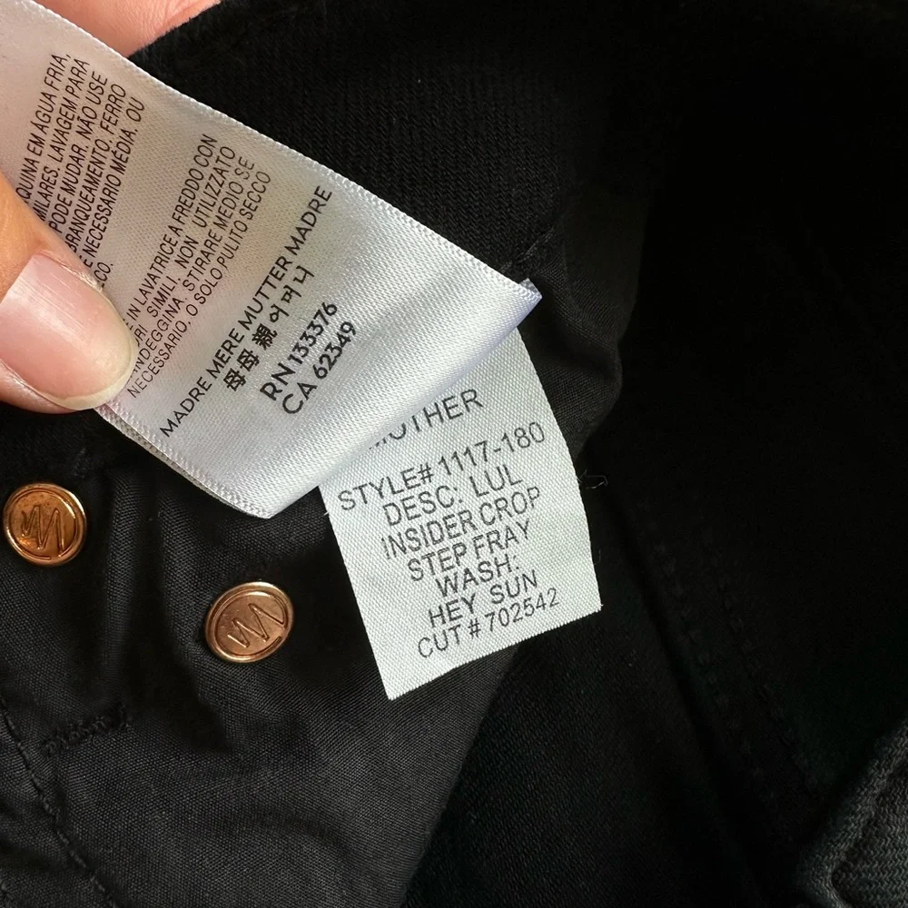 Mother Denim Insider Crop Step Fray - Picture 7 of 11